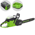 Greenworks CS40O6 - Akku-Kettensäge 60 V 4 Ah - Schwert 40 cm