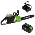 Greenworks GD40CS15K4 - Akku-Kettensäge - 40 V 4 Ah - Schwert 36 cm