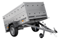 UNITRAILER GARDEN 200 KIPP – Pkw-Anhänger 200 × 106 cm – BIS-Bordwände und Stützrad