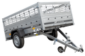 UNITRAILER GARDEN TRAILER 230 KIPP (NEU) – Pkw-Anhänger mit Stützrad und Gitterbordwänden